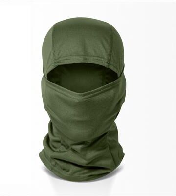 Friendly Fresh Finds Breathable Outdoor Full Face Mask For Cycling & Motorcycle Helmet Sunscreen Protection For Men & Women military Green