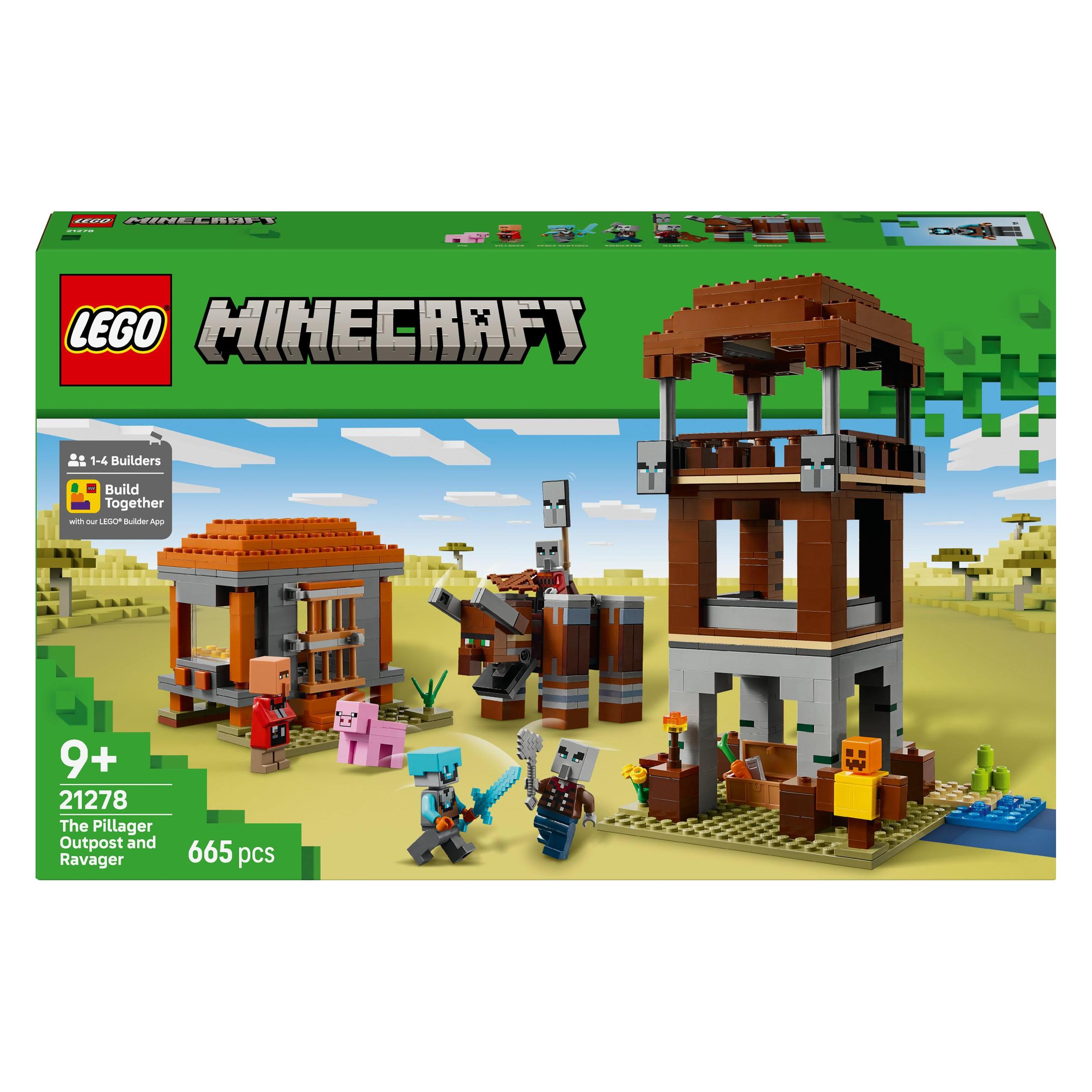 LEGO Ein Verwüster am Plünderer-Aussenposten (LEGO Minecraft) (21278)