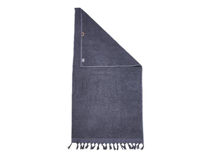 Serviette de douche Provence Nid 70 x 140cm Gris/Anthracite
