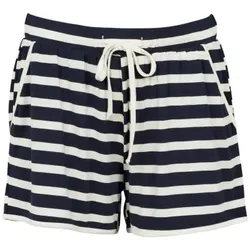 Missya Softness Shorts Marine gestreift Modal Medium Damen