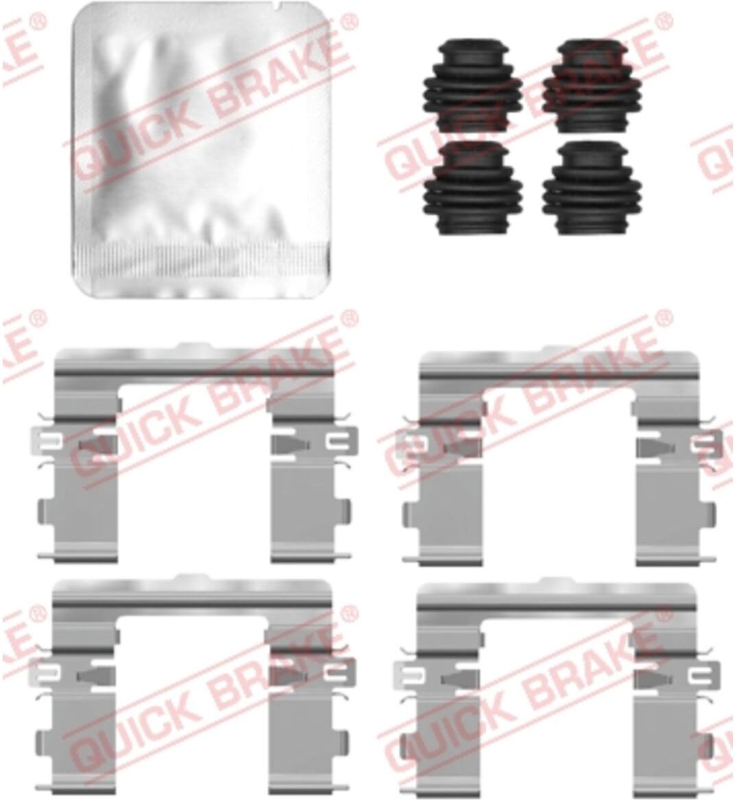 Zubehörsatz, Scheibenbremsbelag QUICK BRAKE 109-0177