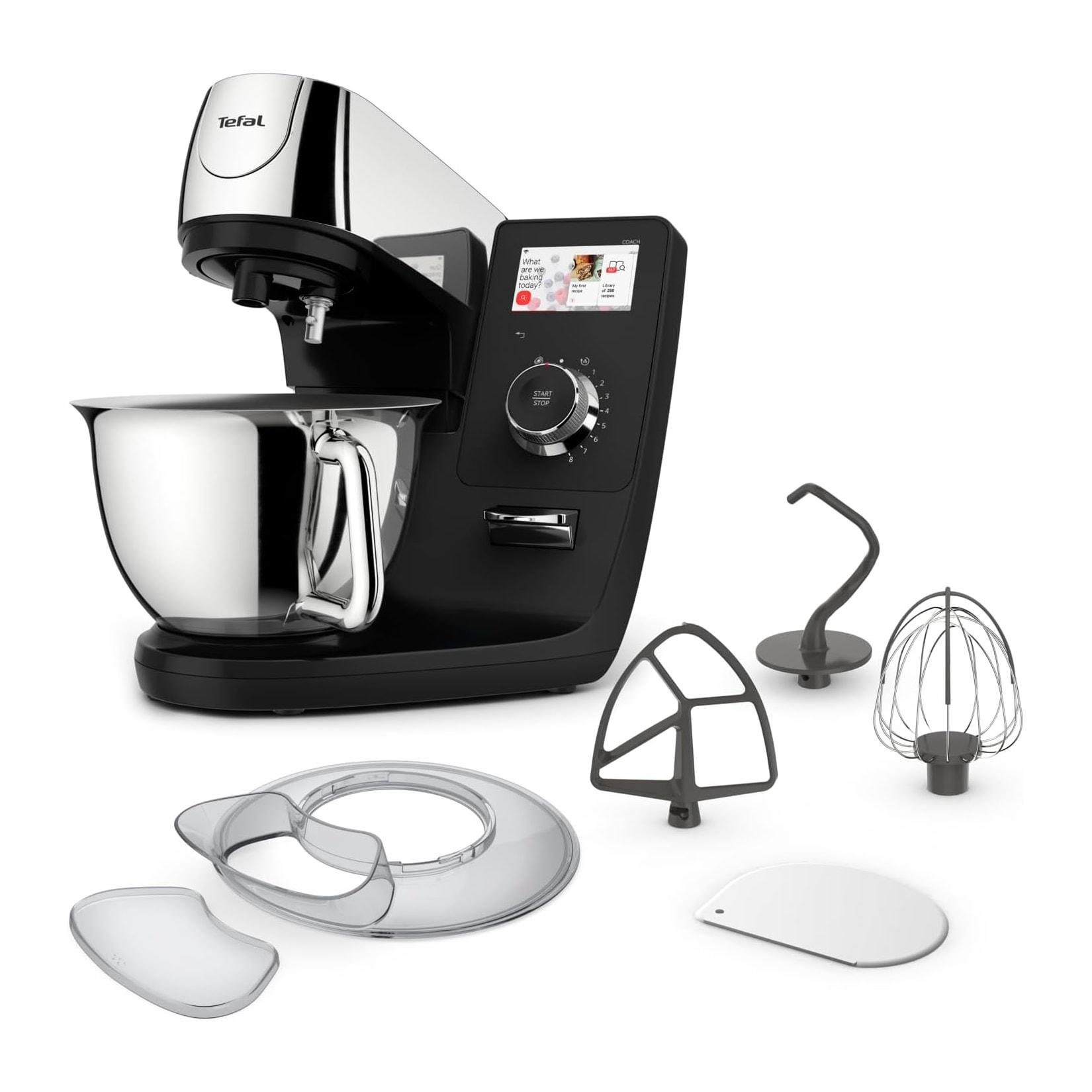 Tefal QB950D iCOACH Küchenmaschine TOUCH WIFI Küchengerät 5,5 Liter Schüssel