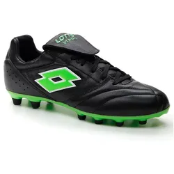 Lotto Stadio 200 III FG 42 all black/spring green