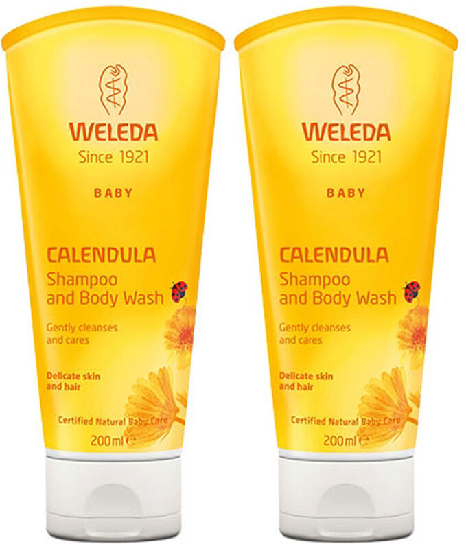Weleda Calendula Oil Shampoo & Body Wash Double