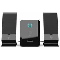 Mobility Lab Enceintes 2.1 ML314006 (Noir), PC Lautsprecher, Schwarz, Blau