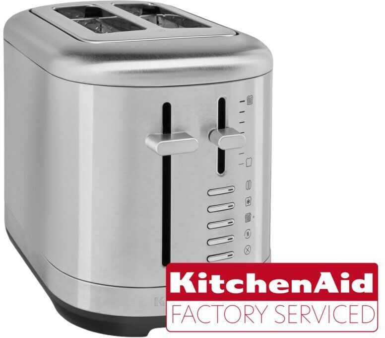 KitchenAid 5KMT2109ESX Toaster   silber - Refurbished