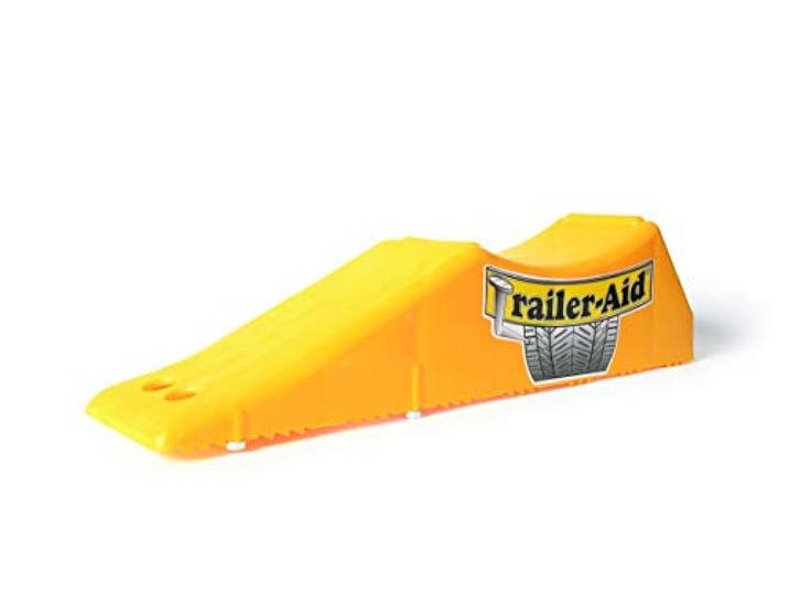 Trailer Aid Tandem Ramp-A Fast and Easy Way to Change a Trailer's Flat Tire-Holds up to 15,000 lbs-Features a 4.5-Inch Lift-Yellow (21000)
