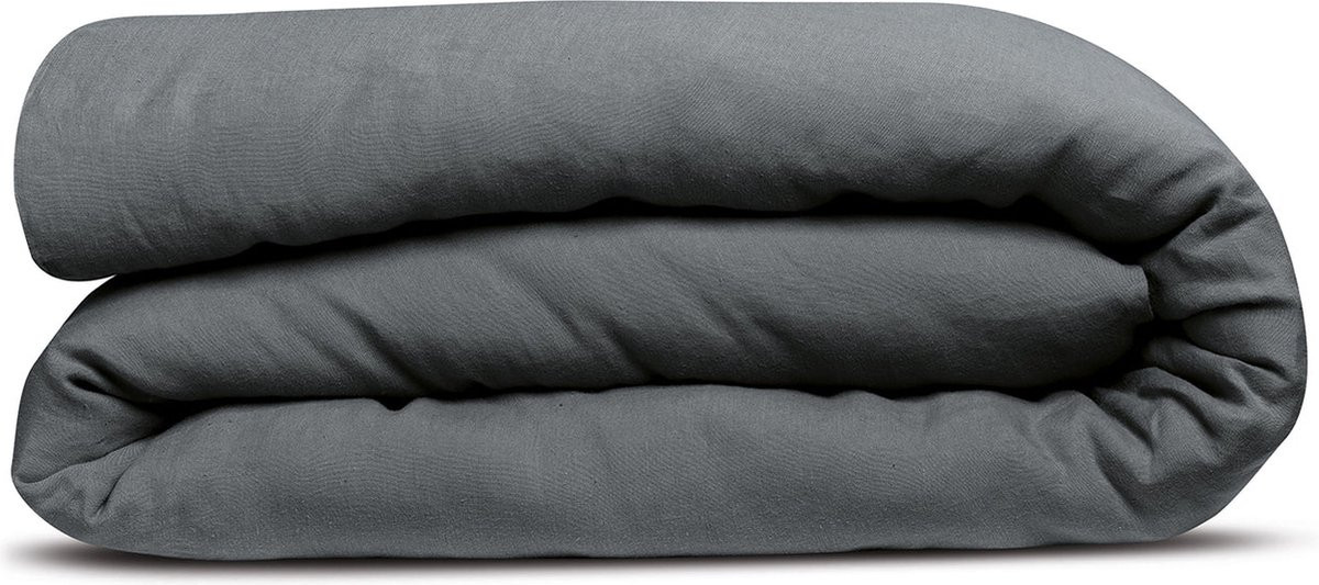 Vivaraise Dekbedovertrek Kala Carbone 240 x 220 cm