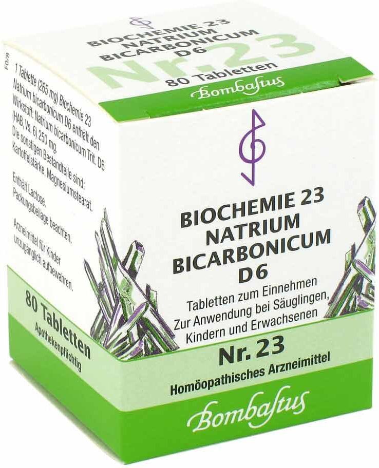 Bombastus Biochemie 23 Natrium bicarbonicum D6 Tabletten
