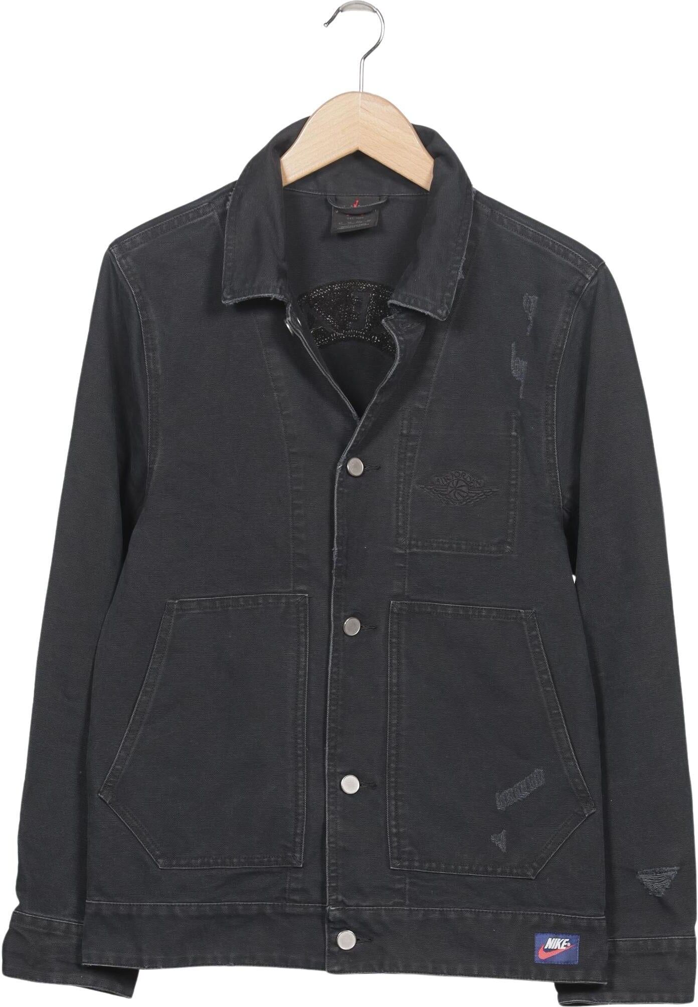 Jordan Sportswear Herren Jacke, Grau, Gr. XS, Baumwolle - Second Hand
