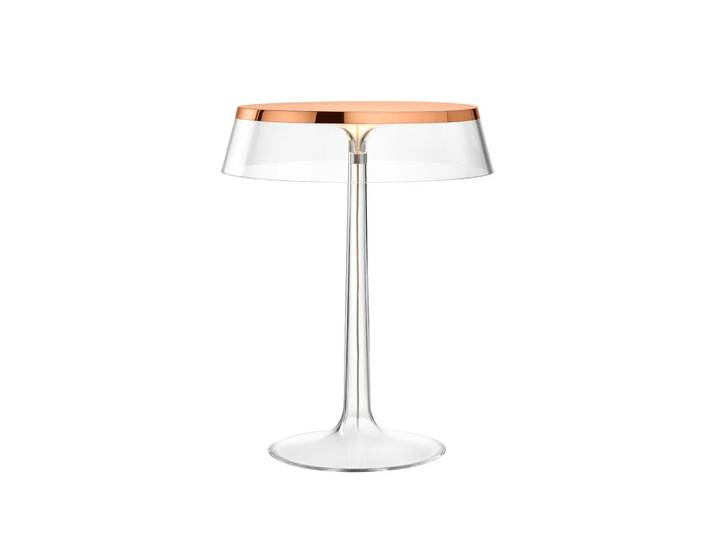 Flos Bon Jour T Tischleuchte Copper-transparent Schirm