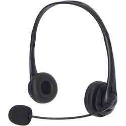 Sandberg 126-21 Kopfhörer & Headset Kopfband Schwarz 3,5-mm-Anschluss (Kabelgebunden, USB-A), Office Headset, Schwarz