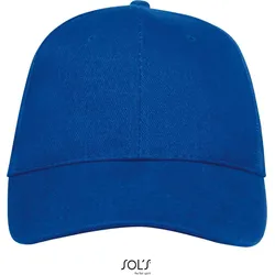 SOLS Unisex 6-Panel Baseball Kappe Klassische Cap 88100 royal blue one size