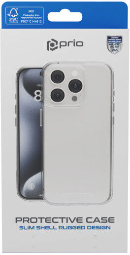 Prio Custodia Protettiva Samsung S24 Clear