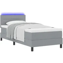 vidaXL, Boxspringbett, Vabeles (Linien-Design) (90 x 190 cm)