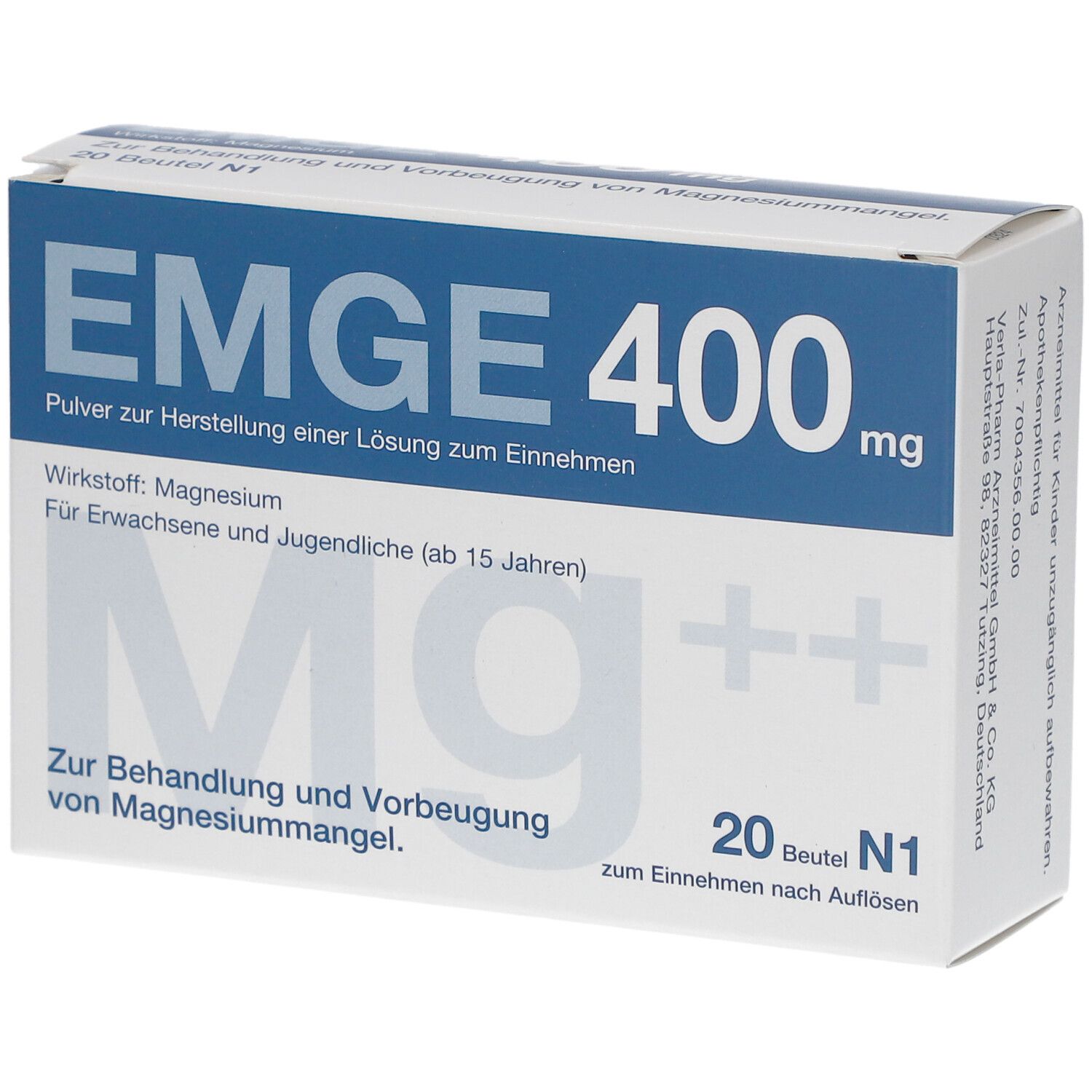 Emge 400 mg Pulver z.Herst.e.Lösung z.Einnehmen 20 St zur Herstellung einer Lösung zum Einnehmen