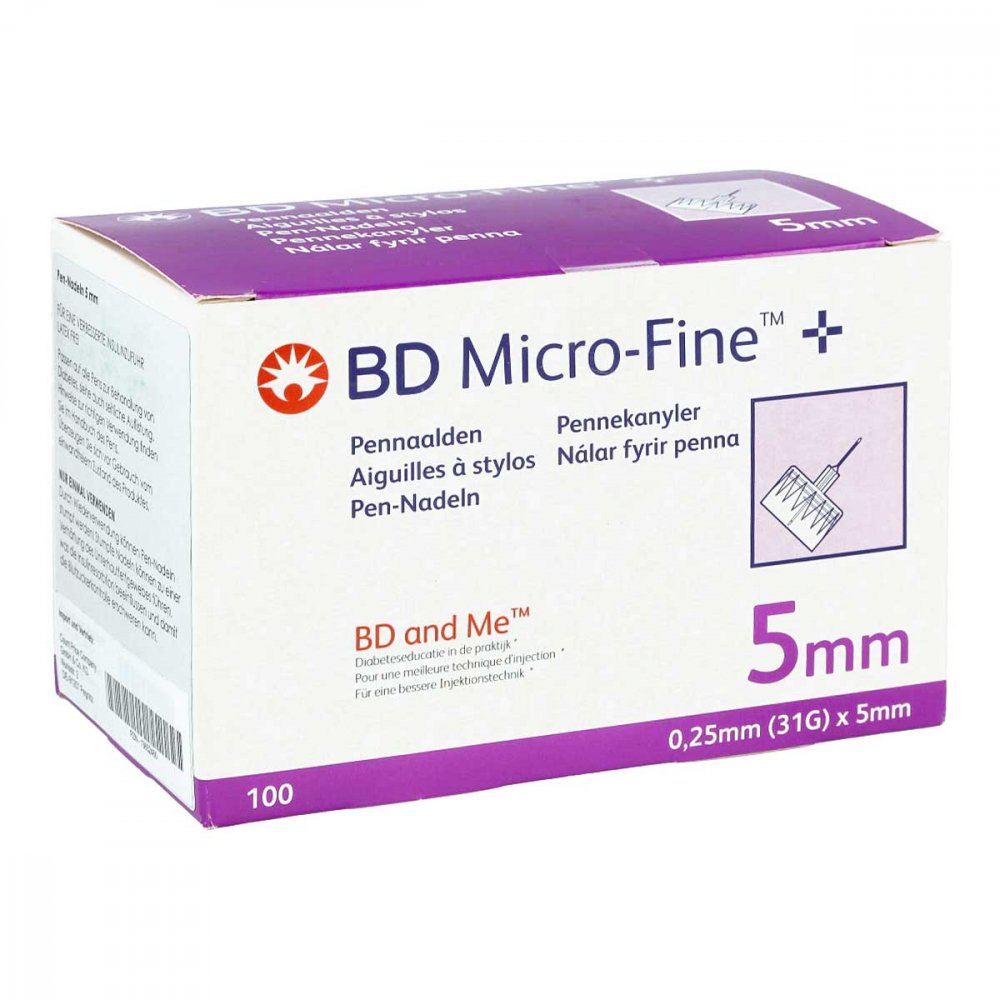 C P C medical GmbH & Co. KG Bd Micro-fine+ 5 Nadeln 0,25x5 mm 13652460