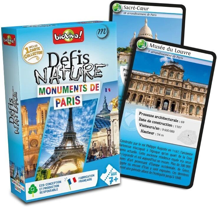 Bioviva Editions Défis Nature - Monuments de Paris