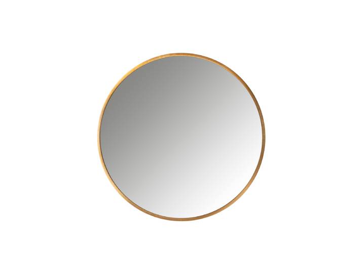 Grosser runder Wandspiegel „Maevy“ Gold Ø 110 cm Richmond Interiors