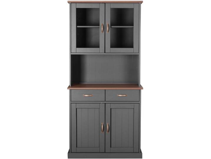 Buffetkast Cerci 90cm met 4 deuren & 2 lades - grijs