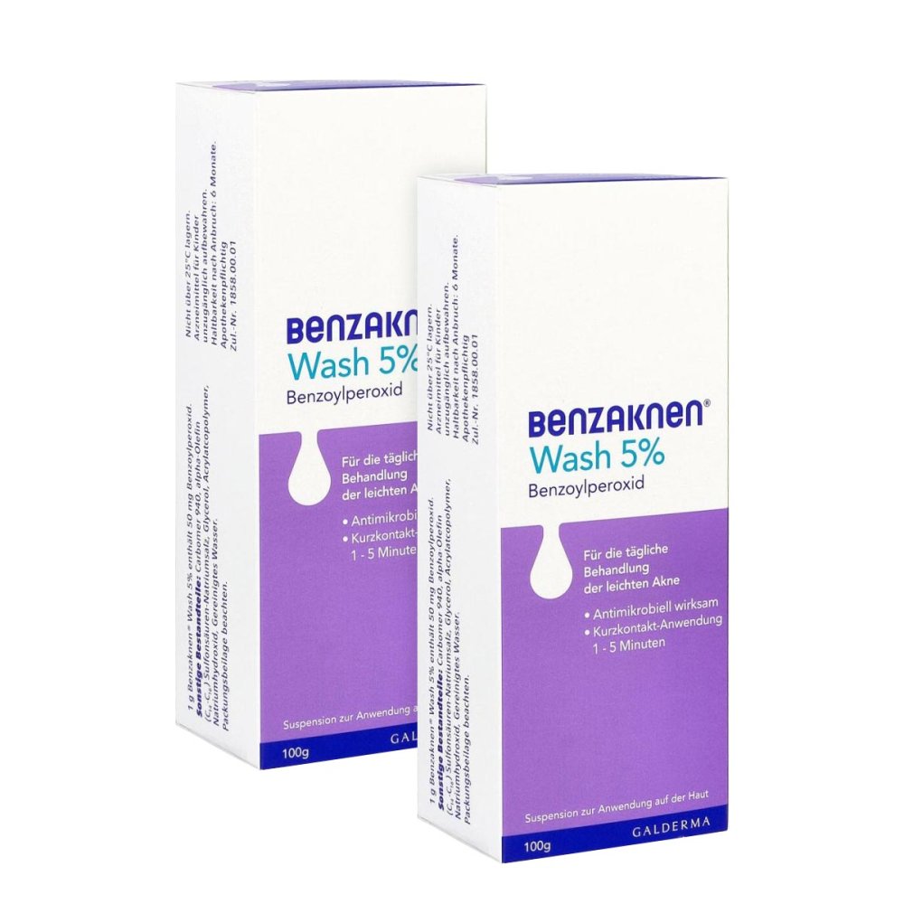 Galderma Laboratorium GmbH Benzaknen Wash 5% 08105008