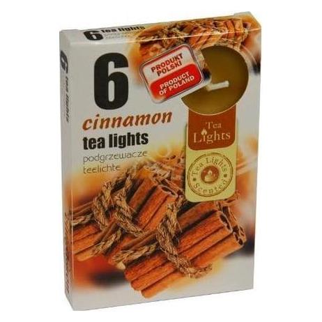 Ace Tealight Scented Candles Cinnamon - Pack of 6 (56471924)