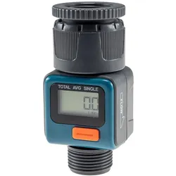 ChiliTec Digitaler Wasserzähler "CT-WZ4" mit Adapter 1" & 3/4", IPx6