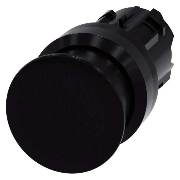 Siemens SIRIUS ACT Pilzdrucktaster Frontelement Kunststoff, schwarz (3SU1000-1AD10-0AA0)