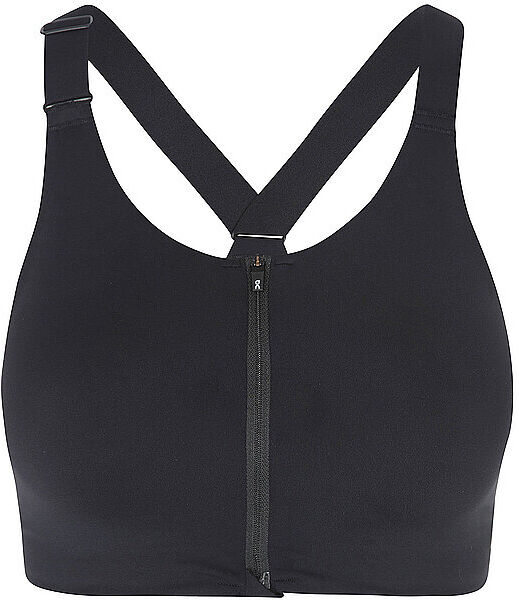 ON Damen Sport-BH Endruance High Support mit Zip schwarz   S W