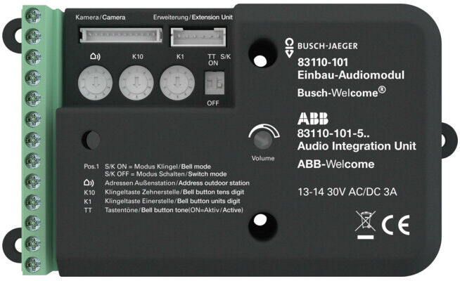 Busch-Jaeger Module audio encastrable 83110-101 (2CKA008300A0521)