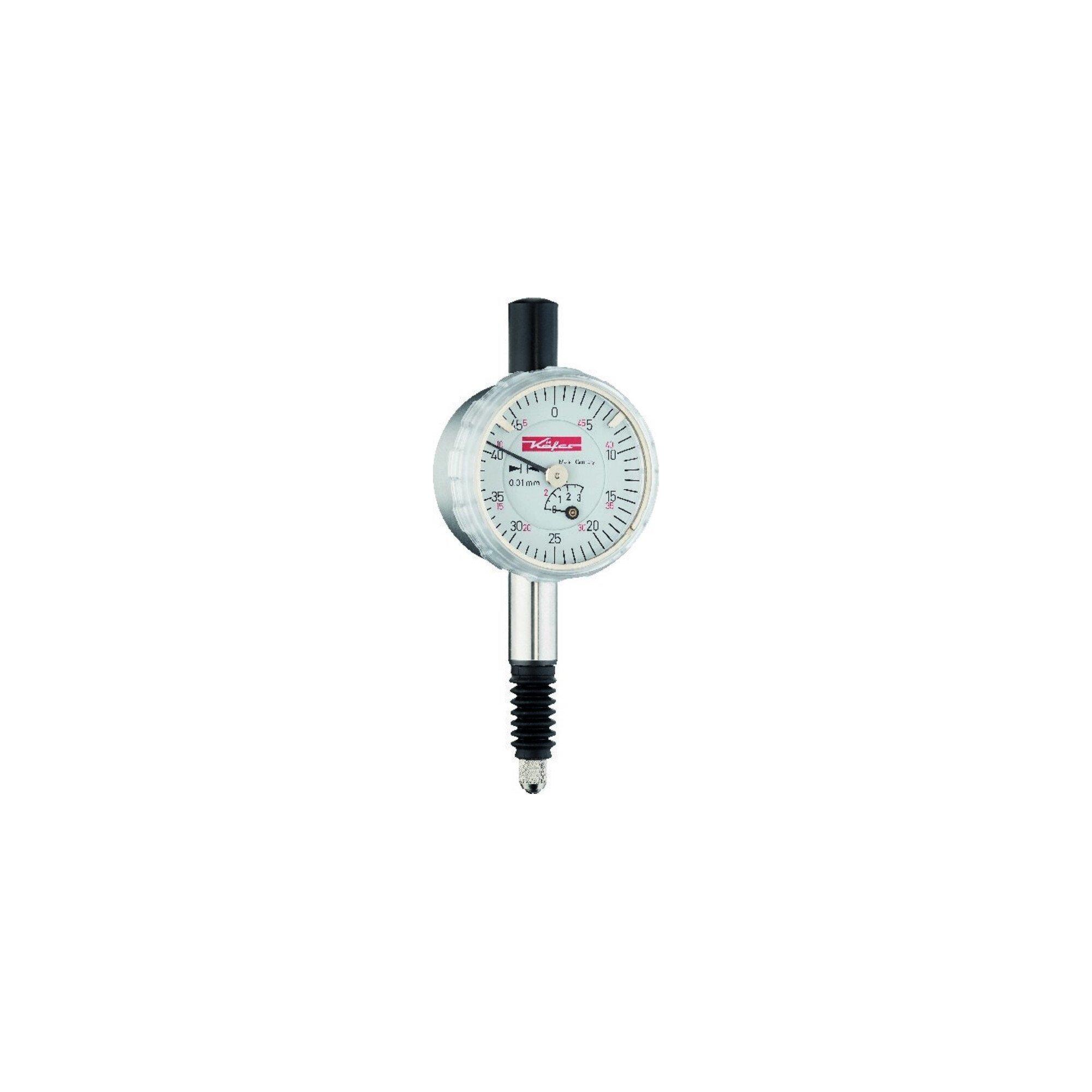 KÄFER Präzisions-Kleinmessuhr, Messbereich / Gehäuse-Ø: 5/40 mm (10154)