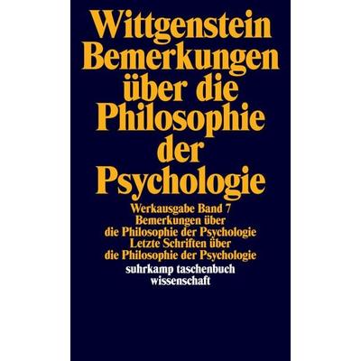 Werkausgabe in 8 Bänden, Taschenbuch von Ludwig Wittgenstein, Suhrkamp, 978-3-518-28107-9