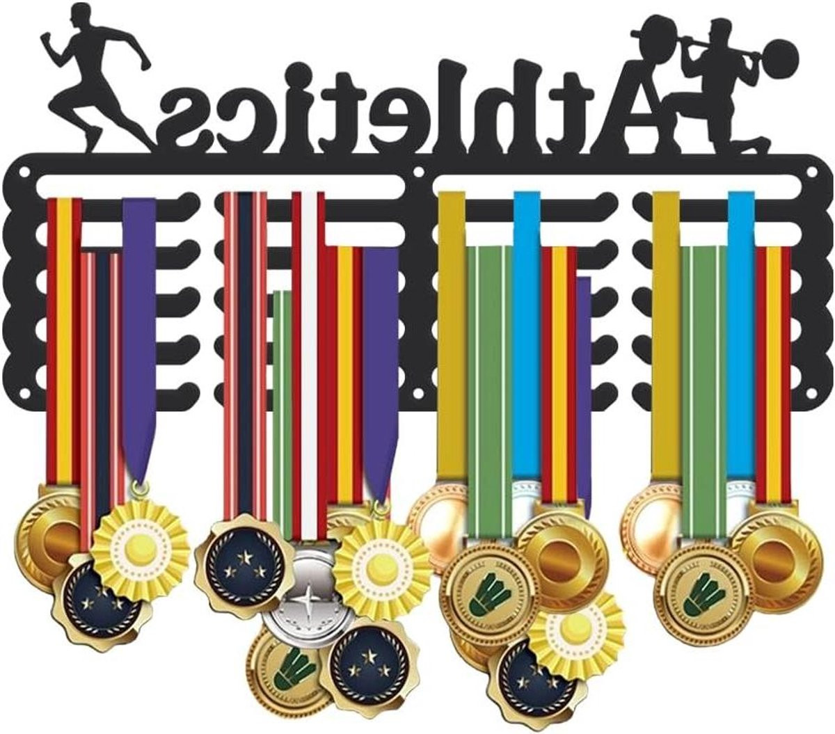 Medaille Hanger Sport Display Zwart 40 x 25 cm