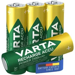 Varta Akkus »RECHARGE ACCU Power« Mignon / AA / HR6
