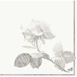 500 Duni Tissue-Servietten 33 x 33 cm Grey Rose 3-lagig
