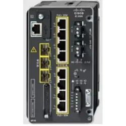 Cisco IE3500 W/ 8 GE POE+ AND 3 (8 Ports), Netzwerk Switch, Schwarz