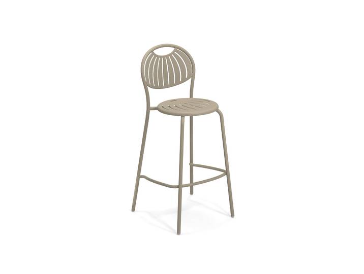 4er Set Emu Coupole Barhocker Metall