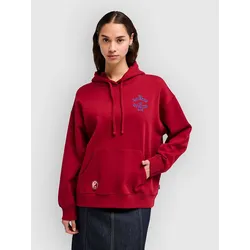 RVCA Dalas Snake Hoodie brick red Gr. XS