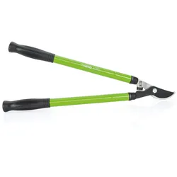 Astschere Astschneider VITO Gebogene Klinge Geschmiedeter Stahl Zweihand-Entaster Teleskoparme Längen 62 - 94 cm Gartenbau