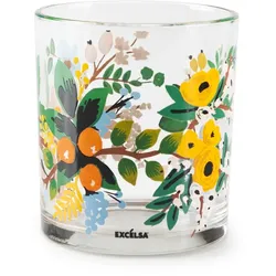 Excelsa Set Von 6 Wasserglas Fiori Frida Glas 25 Cl Bunt