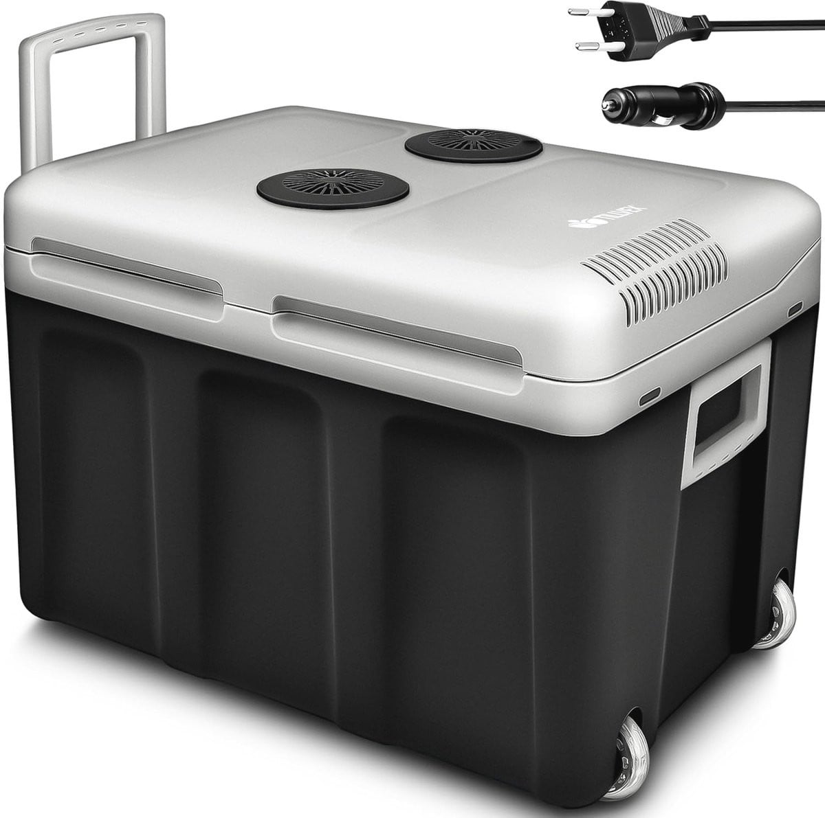 Elektrische Koelbox 40 Liter met Wieltjes - Koelt en Verwarmt voor Auto en Camping