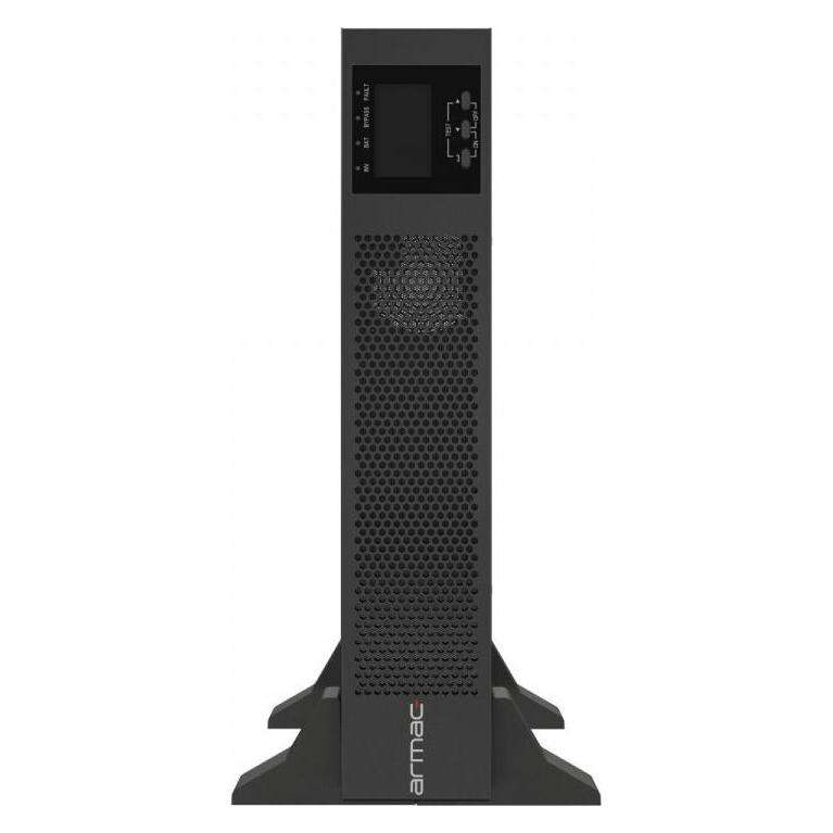 Armac UPS On-Line Rack 1000VA 8xIEC C13 USB-B LCD Metallgehäuse Staubfrei (1000 VA, 1000 W, Online-Doppelwandler USV) (R/1000I/PF1/DF)