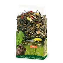 JR FARM Grainless Mix Zwergkaninchen Kleintierfutter 650 Gramm
