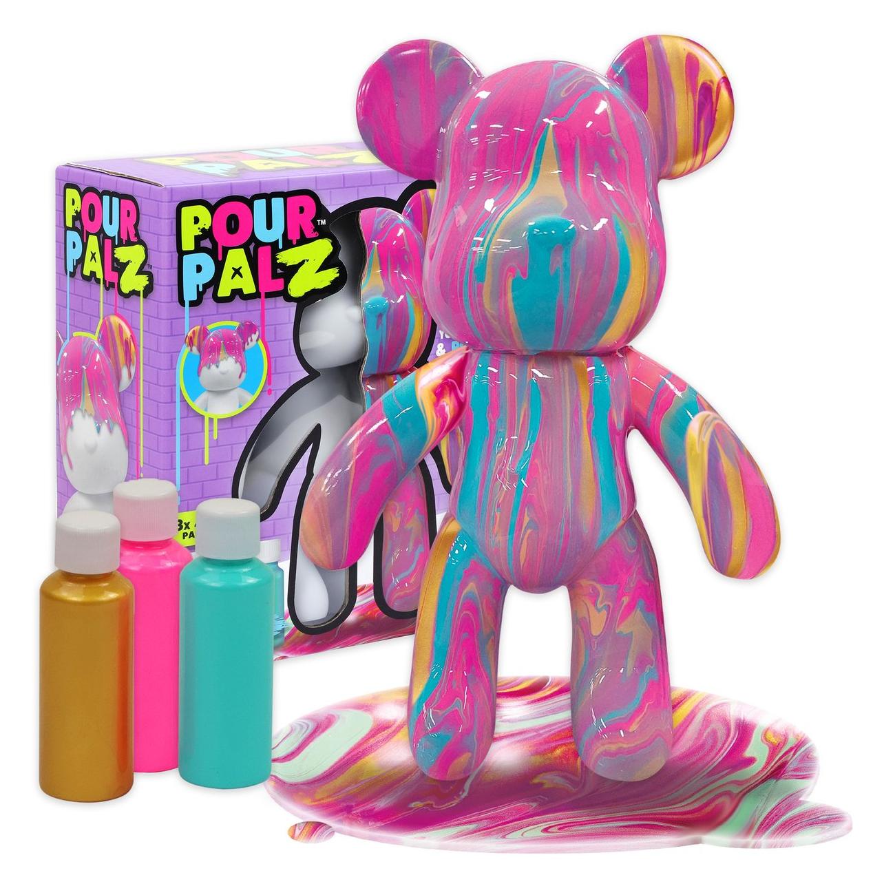 Noble Health Pour Palz DIY Paint Bear-Golden Dream (G08681)