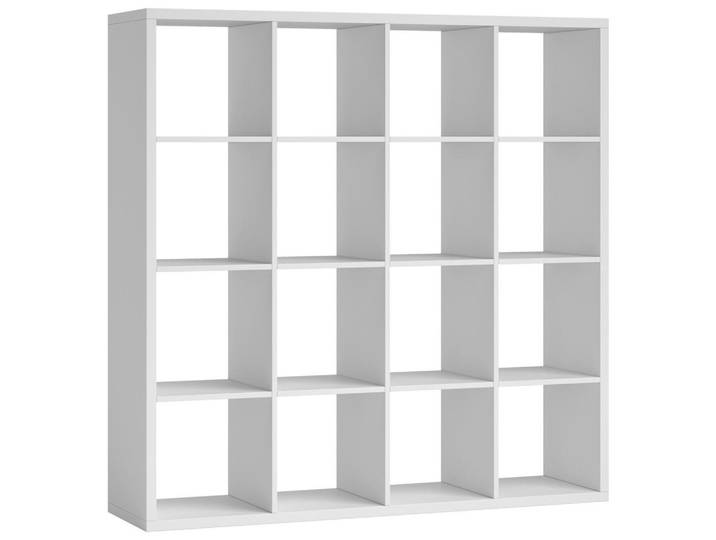 Carryhome Raumteiler, Weiss, Holzwerkstoff, 147x147x38 cm, Made in EU, Beimöbel erhältlich, Wohnzimmer, Raumteiler & Paravents, Raumteiler