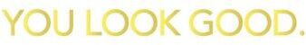 Uplifted Finds """Vogue Affirmation"" Mirror Decal   Minimalist Motivational Vinyl   Executive Vanity & Studio Sanctuary Decor qt14138 Gold 28 Cm"