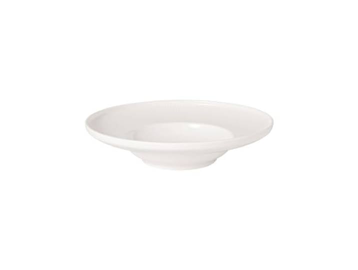 Villeroy & Boch - Afina Pastateller aus Premium Porzellan, ø 25 cm, tiefer Teller für Nudeln Salate & Suppen, Made in Germany, spülmaschinenfest und mikrowellensicher, stapelbar, weiß, 6er Set