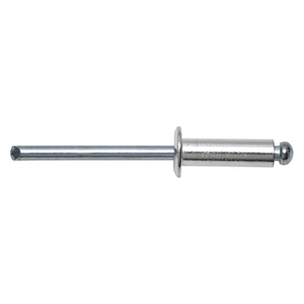 SWG 93761255 Flachrundniete O x L 6 mm 12 Aluminium 250 St. (93761255)
