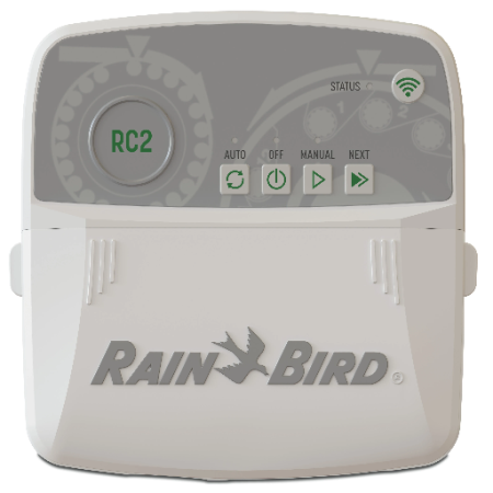 Rain-Bird RC2 8 Stationen Steuergerät Innenbereich / Indoor mit integriertem WLAN / WIFI und Bluetooth ohne Zusatzgerät 3.214