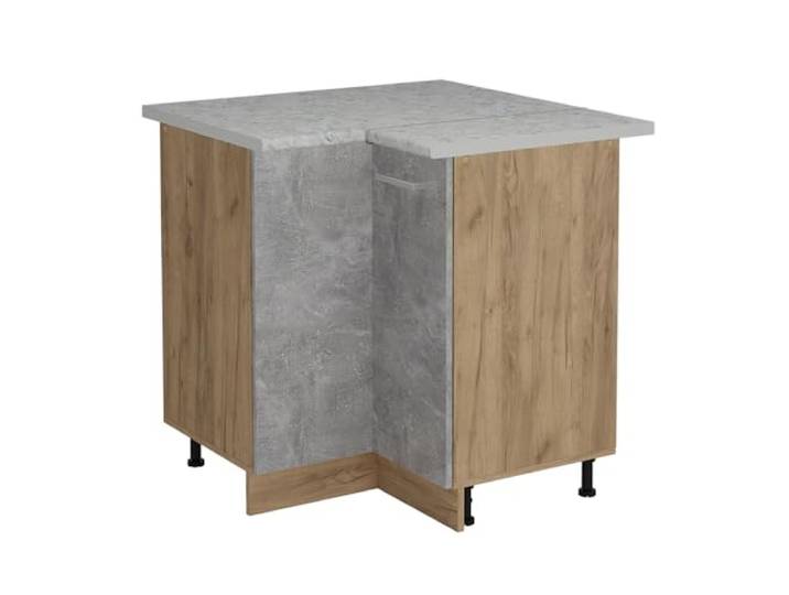 Vicco Eckunterschrank R-Line, Beton, 75.6 cm